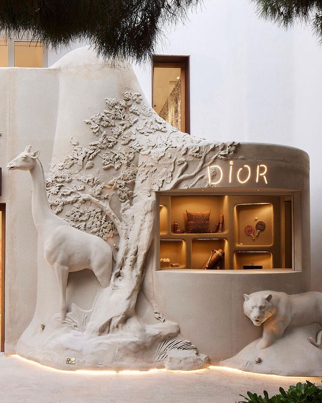 Pop-up de Dior en las islas griegas de Mykonos
